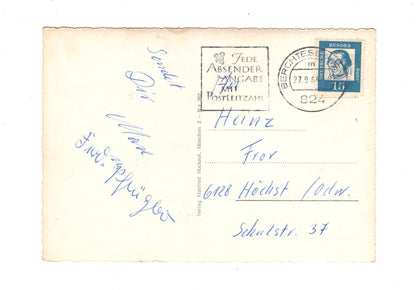 Ansichtskarte Berchtesgaden / Malerwinkel / Kehlsteinhaus +++