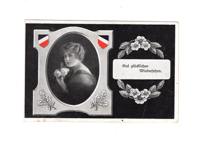 Ansichtskarte / Feldpost Patriotische Karte - Straßburg 1916