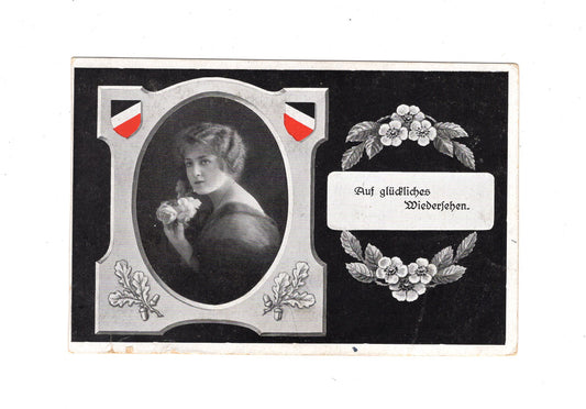 Ansichtskarte / Feldpost Patriotische Karte - Straßburg 1916