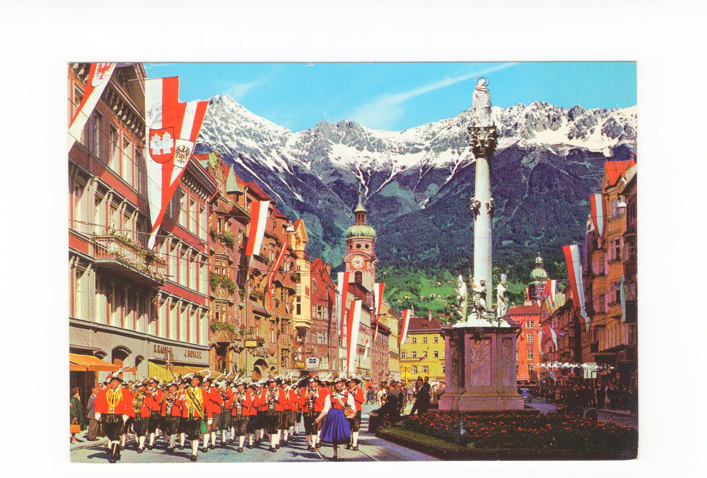 Ansichtskarte Innsbruck / Maria-Theresien-Straße / Tirol / Österreich