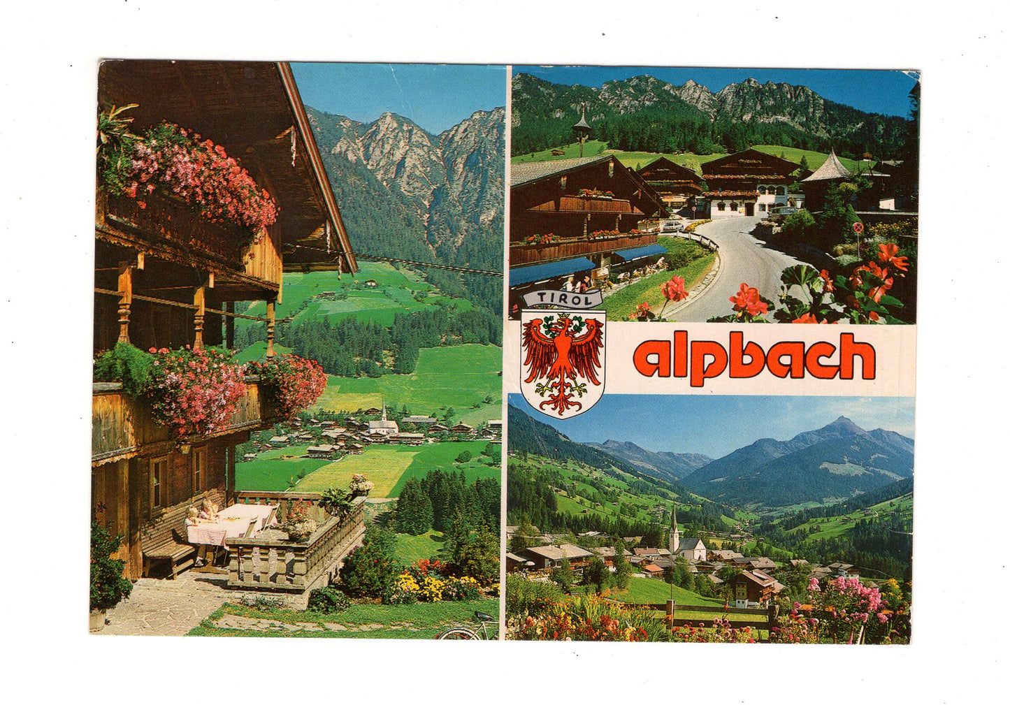 Ansichtskarte Alpbach / Tirol / Österreich