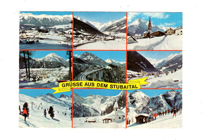 Ansichtskarte Stubaital / Tirol / Österreich