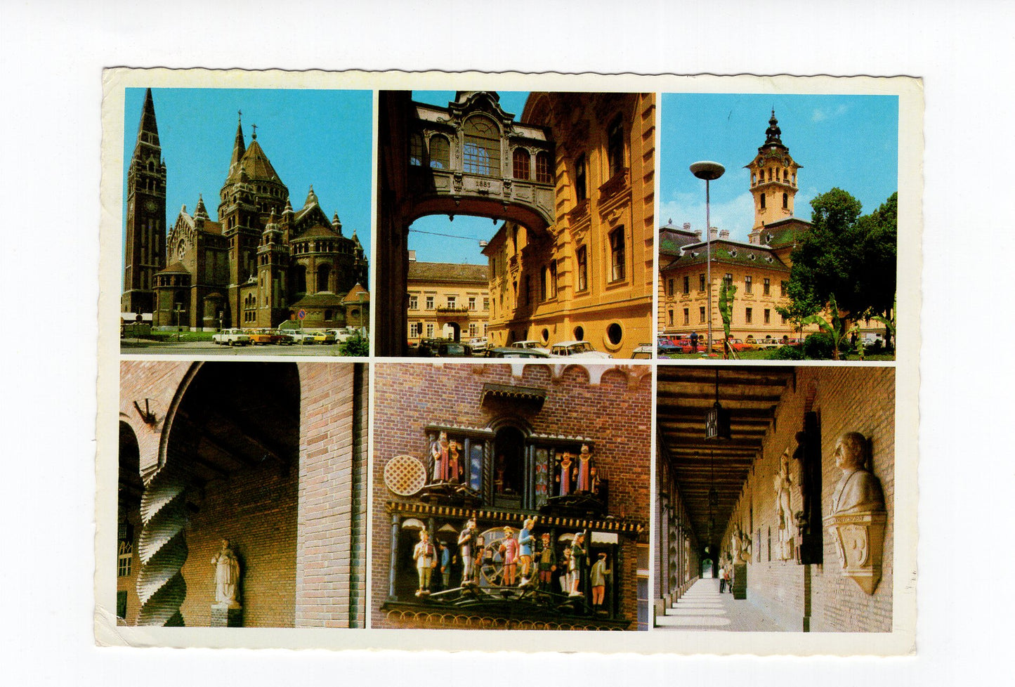 Ansichtskarte Szeged / Ungarn