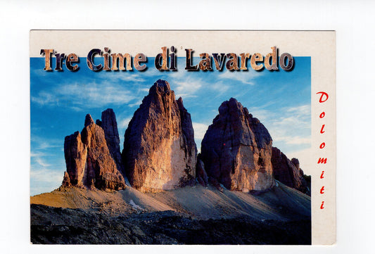 Ansichtskarte Dolomiten / Die Drei Zinnen / Südtirol / Italien