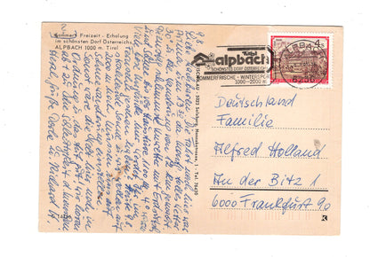 Ansichtskarte Alpbach / Tirol / Österreich