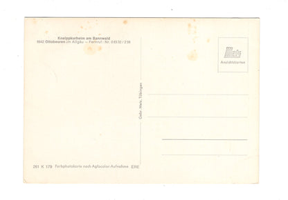 Ansichtskarte Kneippkurheim am Bannwald / Ottobeuren im Allgäu / H1-56