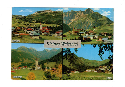 Ansichtskarte Kleinwalsertal / Österreich