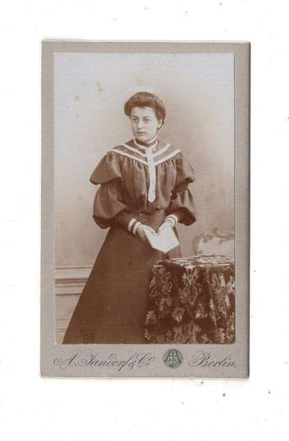 Fotografie Feine Dame - Berlin um 1900
