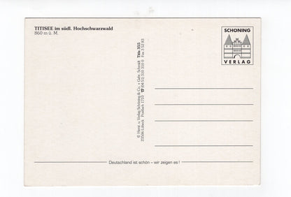 Ansichtskarte Titisee im Hochschwarzwald