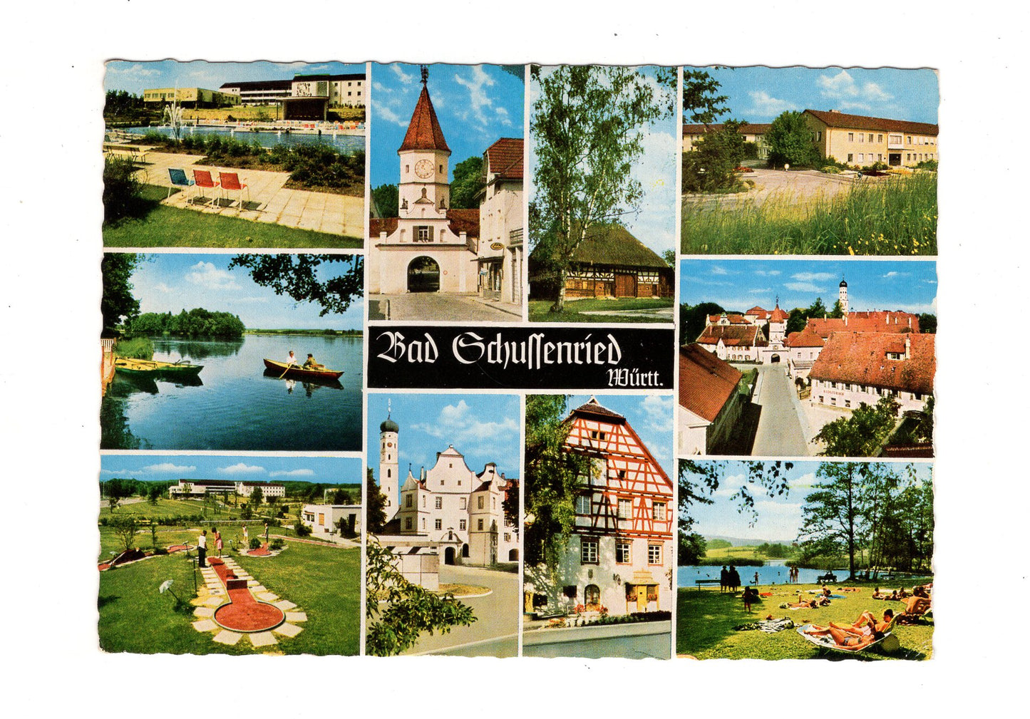 Ansichtskarte Bad Schussenried / Württemberg