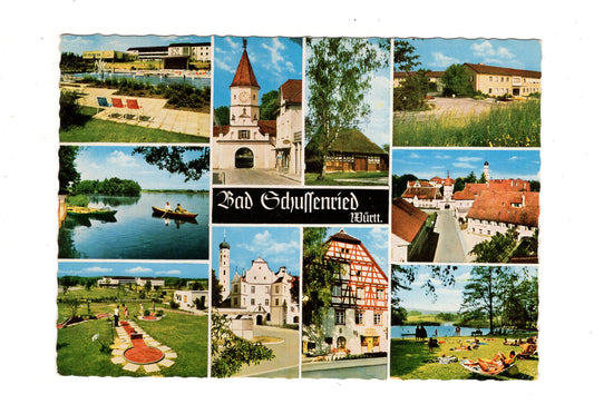 Ansichtskarte Bad Schussenried / Württemberg