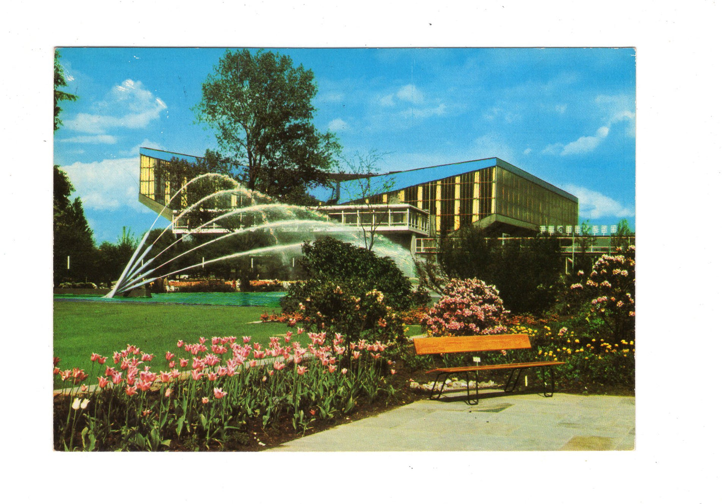 Ansichtskarte Essen an der Ruhr / Gruga-Halle / G1-59