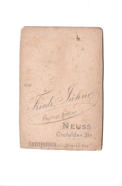Fotografie Damenportrait - Neuss / Grevenbroich 1898