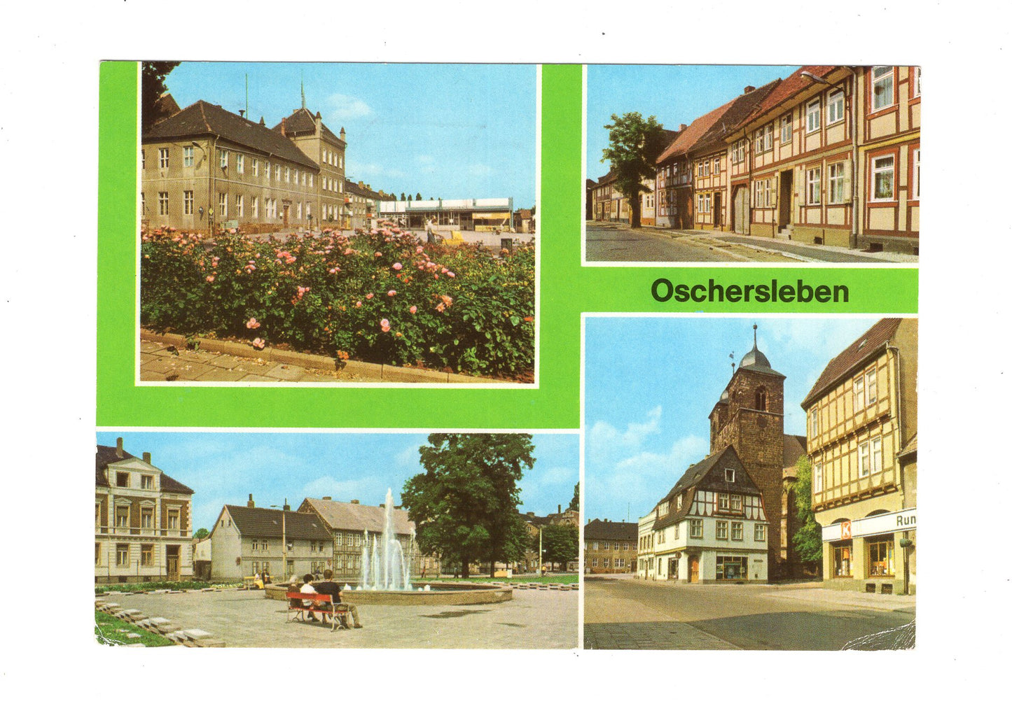 Ansichtskarte Oschersleben (Bode) / Nickelkulk +++