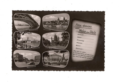 Ansichtskarte Mainz am Rhein / Theater +++ / M1-64