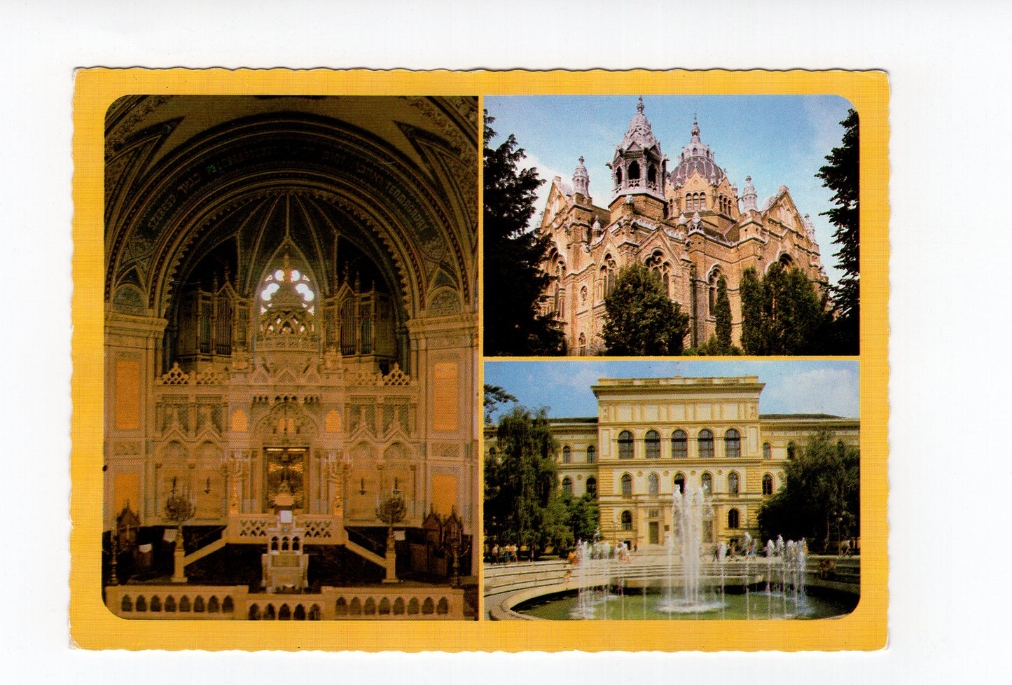 Ansichtskarte Szeged / Ungarn