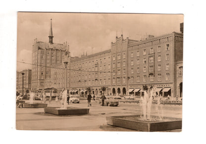 Ansichtskarte Rostock / Lange Straße / J1-67