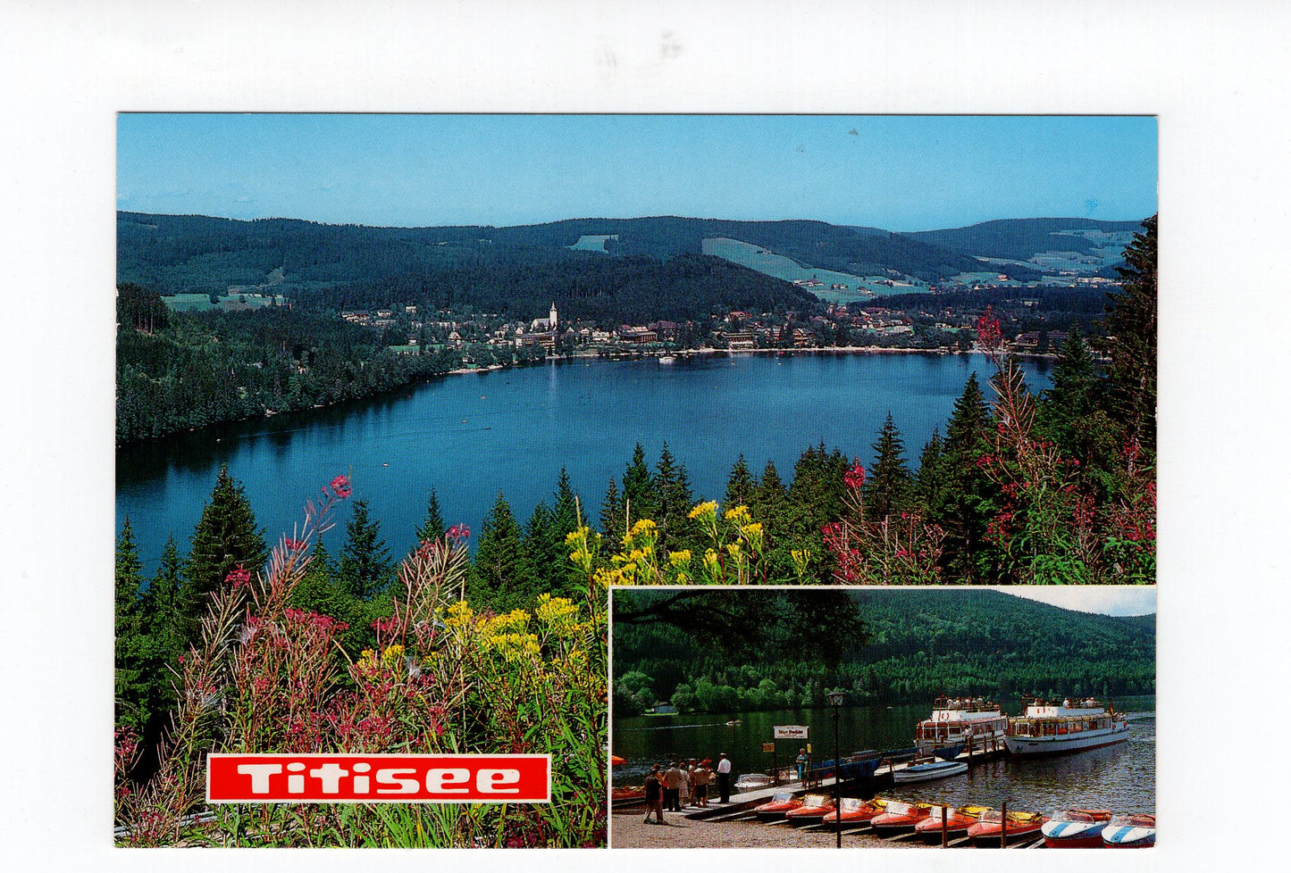 Ansichtskarte Titisee im Hochschwarzwald