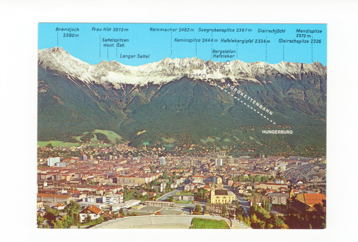 Ansichtskarte Innsbruck / Tirol / Österreich