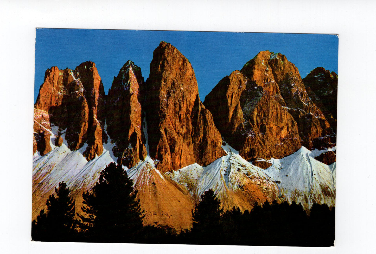 Ansichtskarte Dolomiten / Die Geislerspitzen / Südtirol / Italien