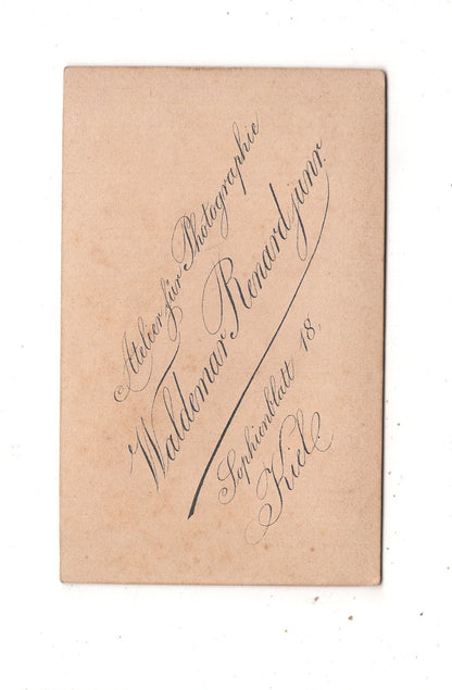 Fotografie Soldat - Kiel 1880er