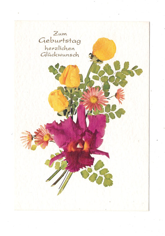 Ansichtskarte Glückwünsche / Glückwunsch zum Geburtstag / L1-58