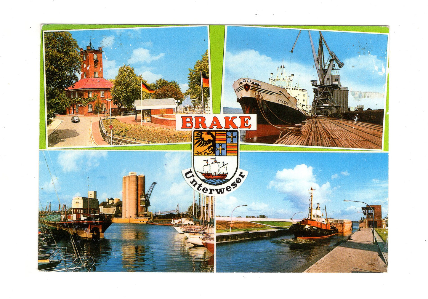 Ansichtskarte Brake / Unterweser