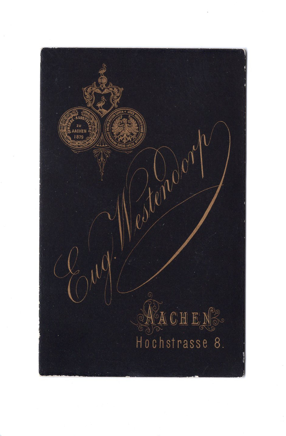 Fotografie Damenportrait - Aachen um 1880