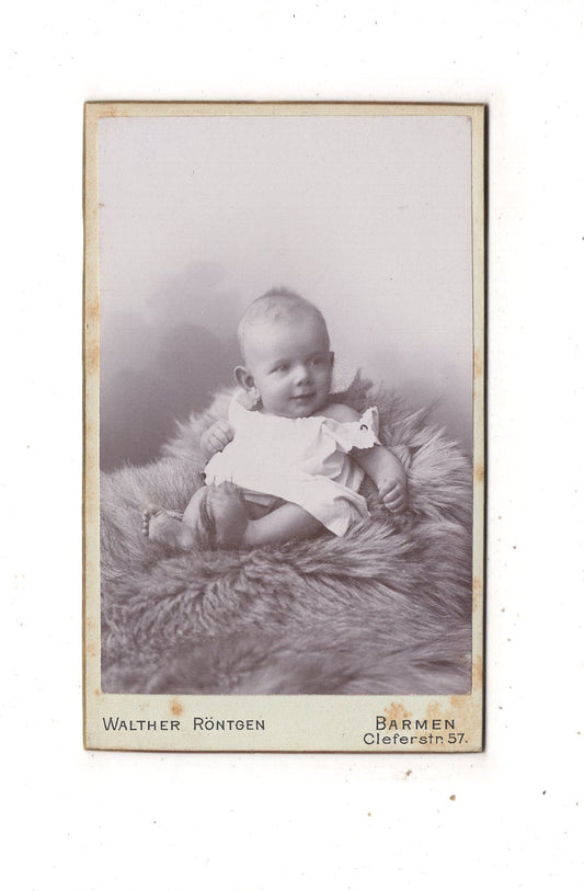 Fotografie Schönes Kinderbild / Baby - Barmen 1890er