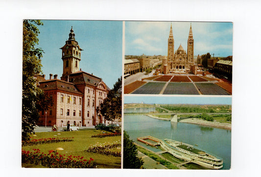 Ansichtskarte Szeged / Ungarn