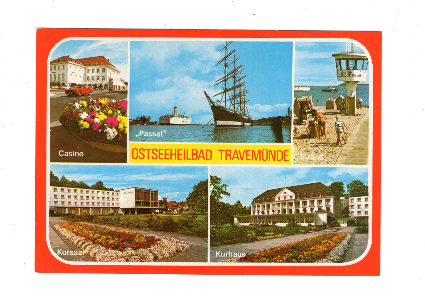 Ansichtskarte Ostseeheilbad Travemünde / Kursaal +++ / L1-67