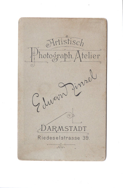 Fotografie Damenportrait - Darmstadt 1890er