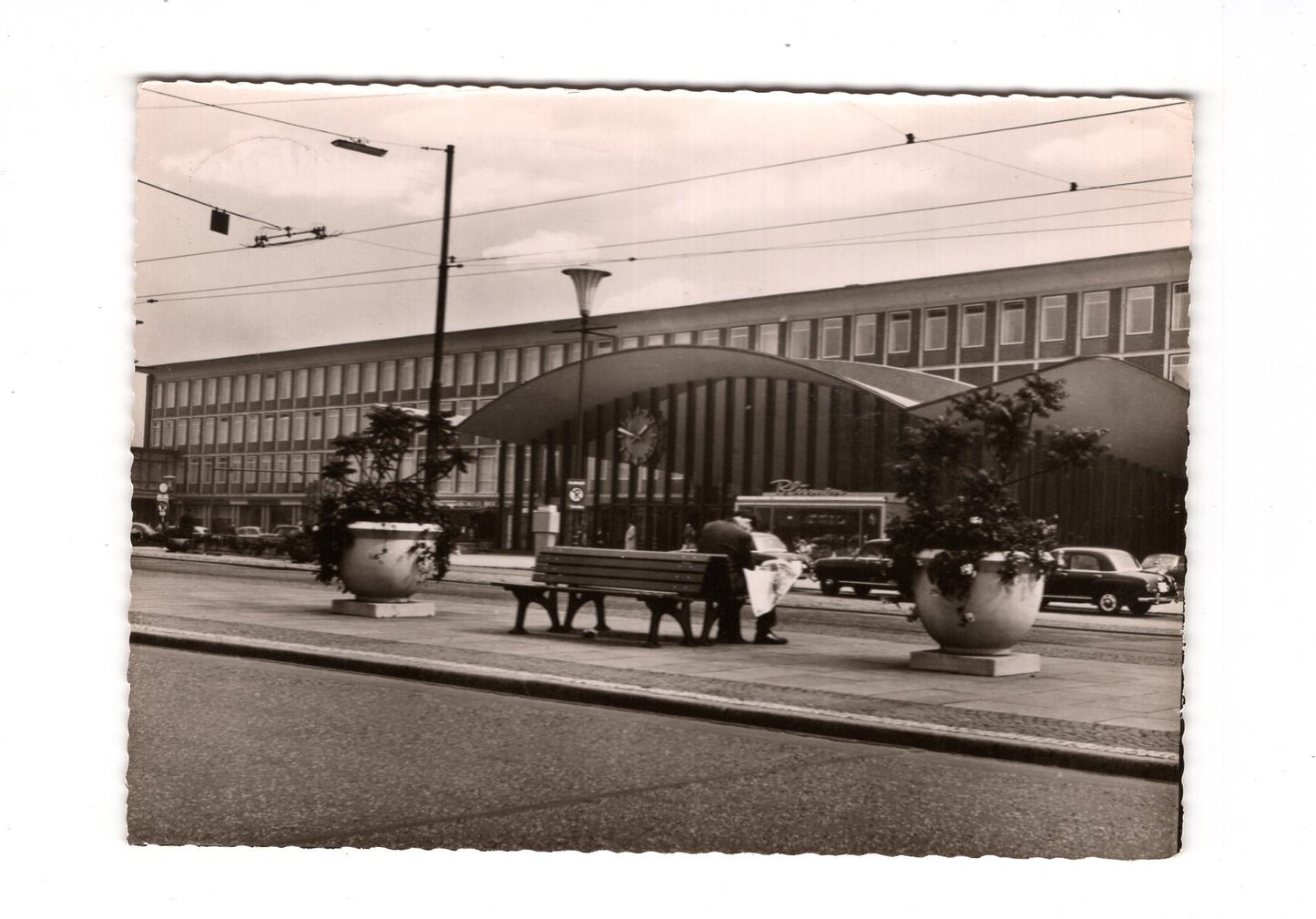 Ansichtskarte Bochum / Hauptbahnhof