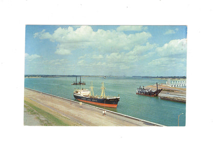 Ansichtskarte St. Lawrence Seaway and Power Project / Kanada