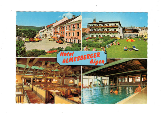 Ansichtskarte Hotel Almesberger / Aigen / Österreich