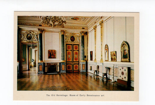 Ansichtskarte Leningrad / The Old Hermitage / Russland