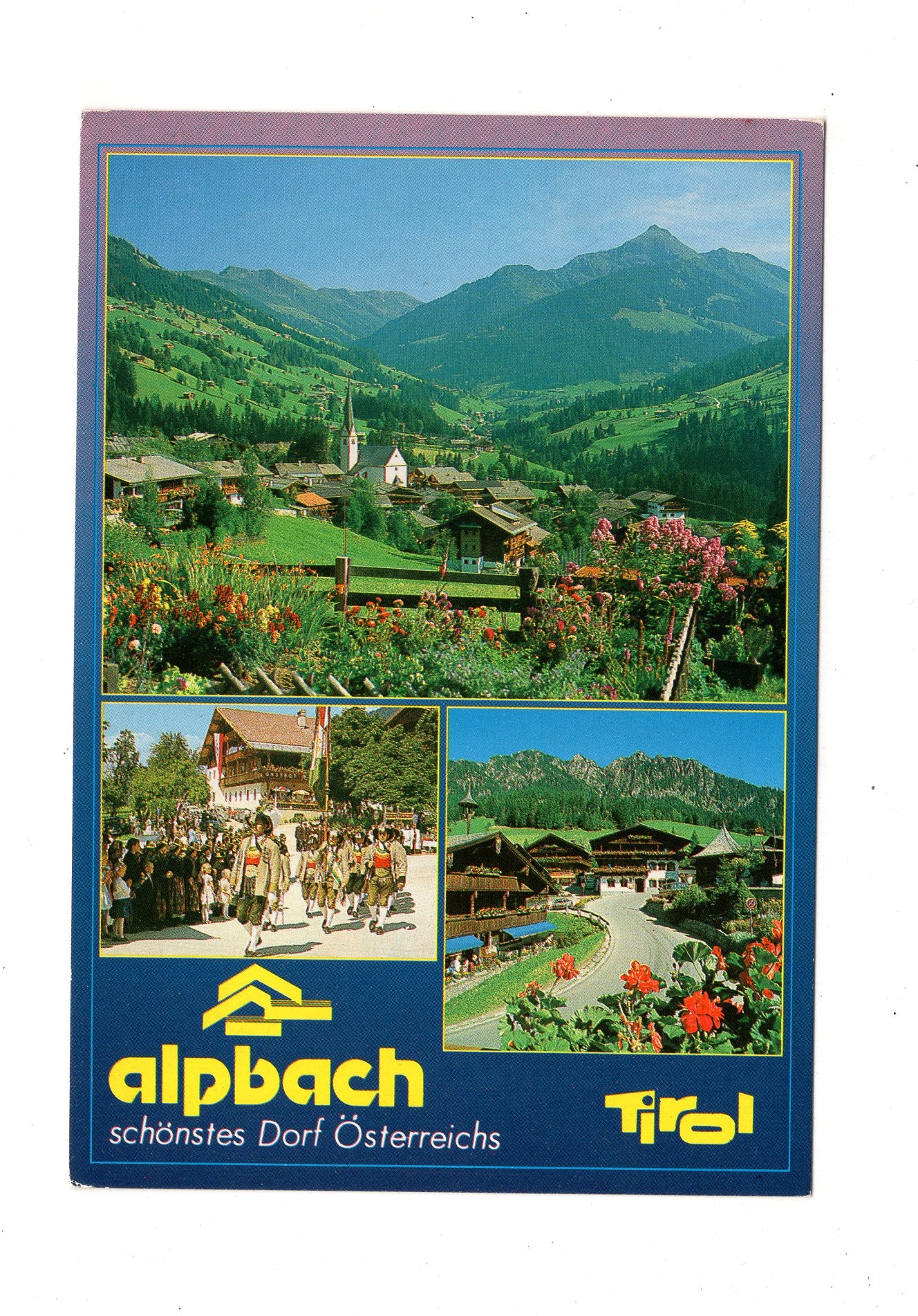Ansichtskarte Alpbach / Tirol / Österreich