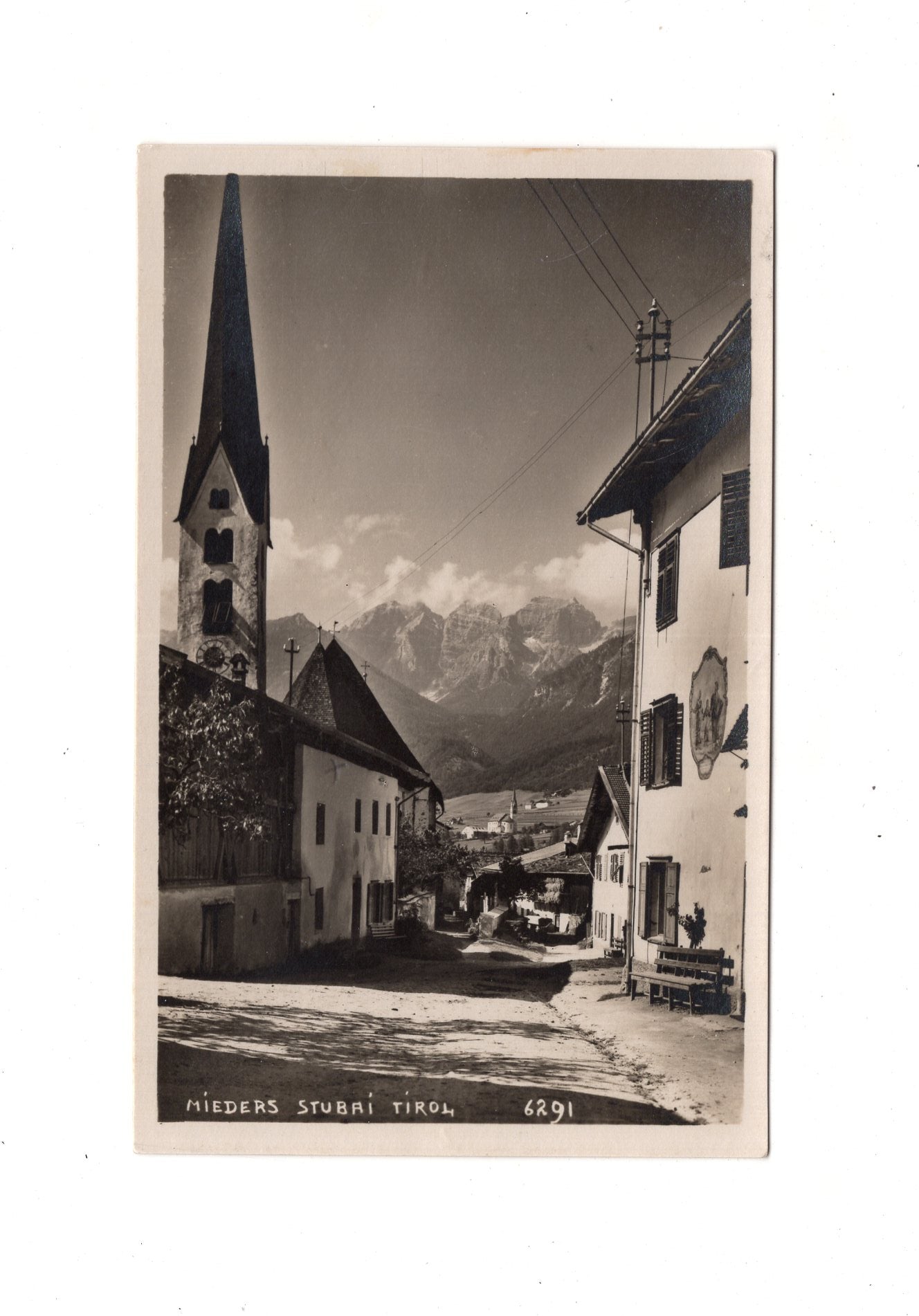 Ansichtskarte Mieders / Stubaital / Tirol / Österreich - 1928