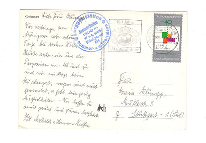 Ansichtskarte Königssee