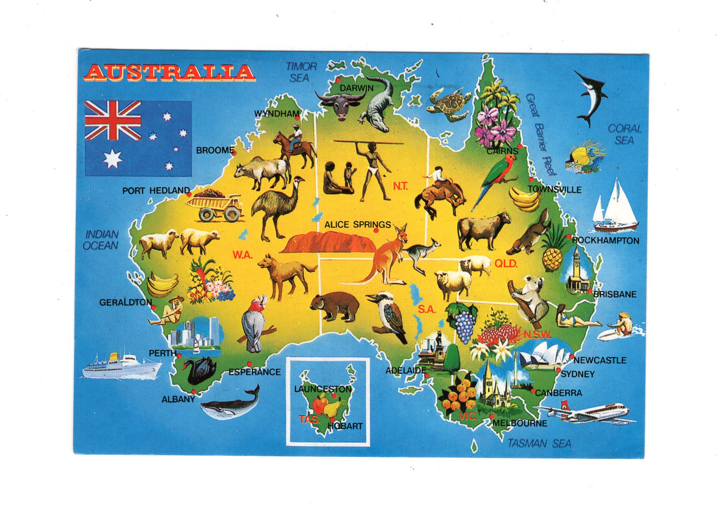 Ansichtskarte Australia / Australien