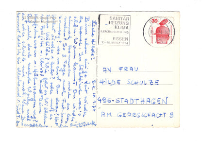 Ansichtskarte Essen an der Ruhr / Gruga-Park - Großer Blumenhof / G1-59