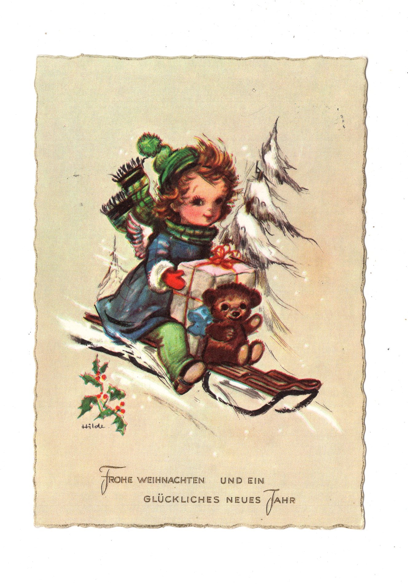 Ansichtskarte Feiertage / Frohe Weihnachten / K1-62