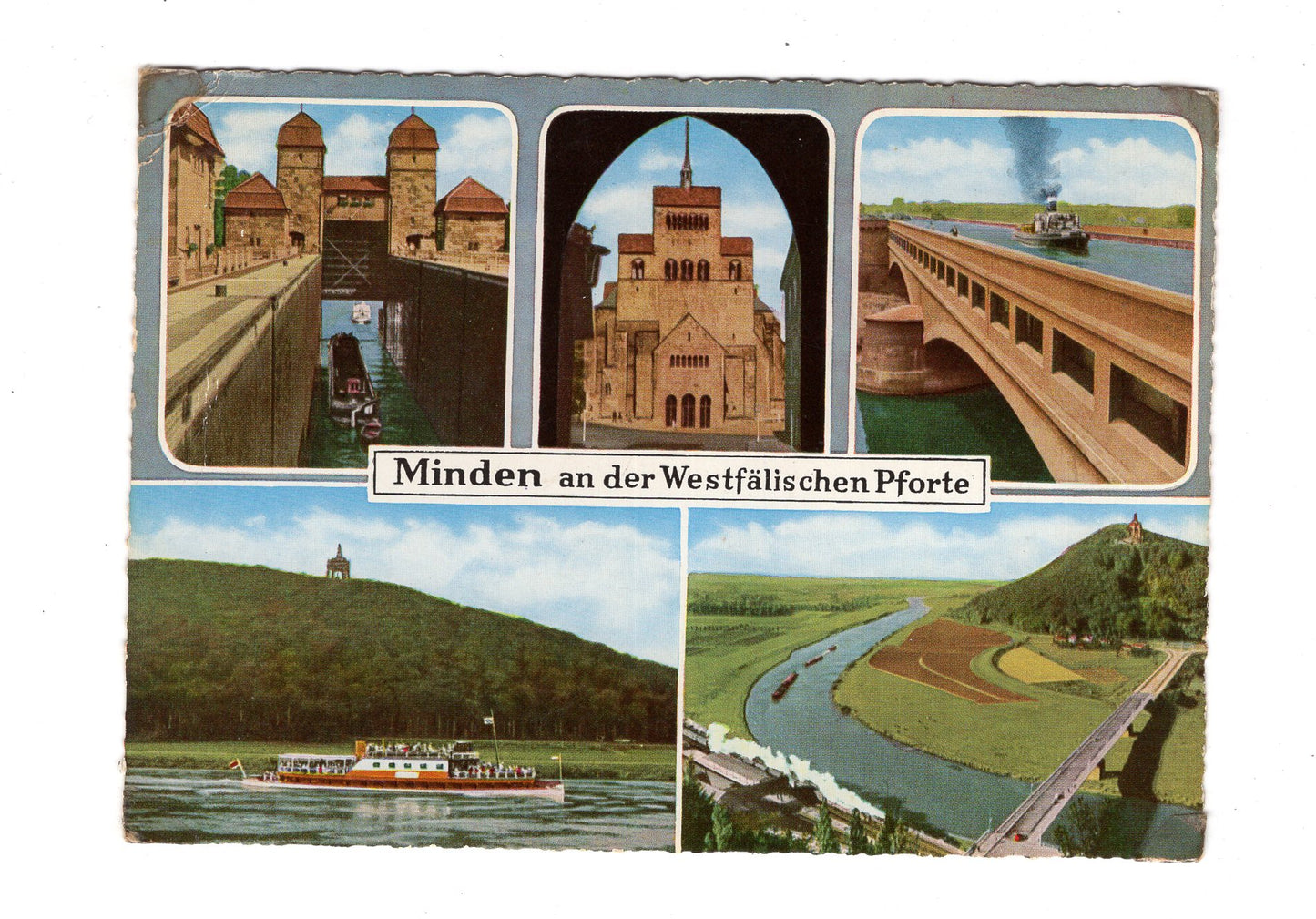 Ansichtskarte Minden an der Westfälischen Pforte
