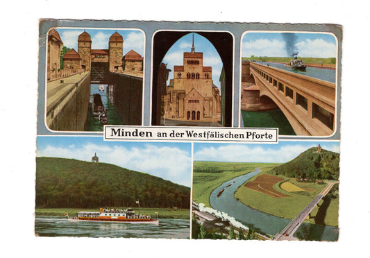 Ansichtskarte Minden an der Westfälischen Pforte