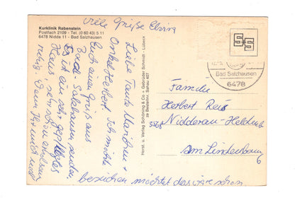 Ansichtskarte Kurklinik Rabenstein / Nidda 11 - Bad Salzhausen