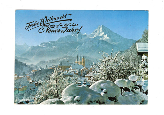 Ansichtskarte Berchtesgaden mit Schönfeldspitze und Watzmann