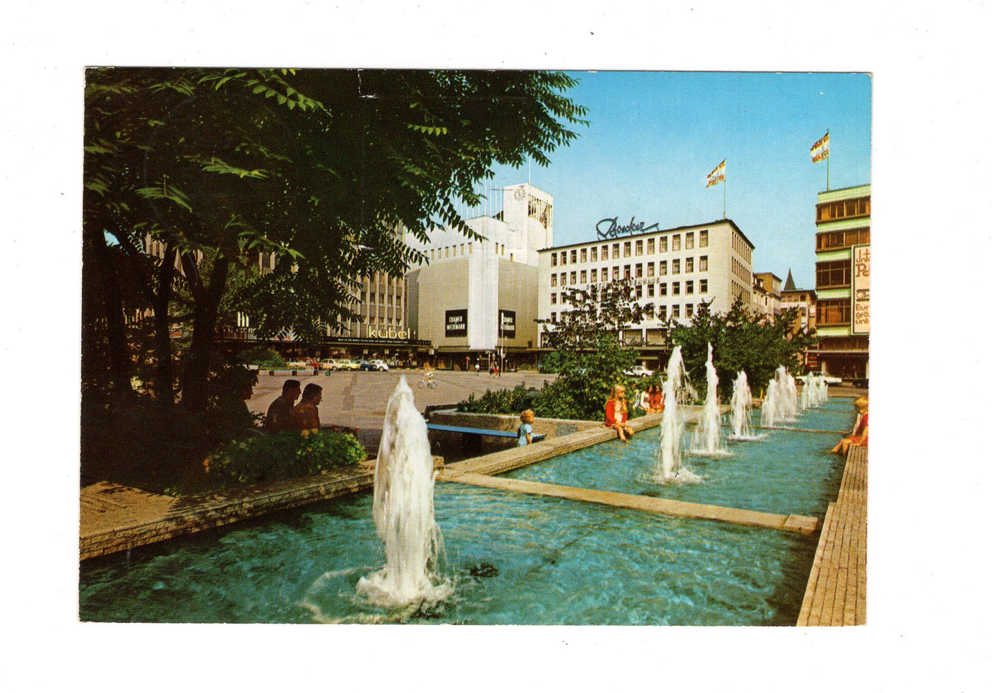 Ansichtskarte Essen an der Ruhr / Kennedyplatz / G1-59