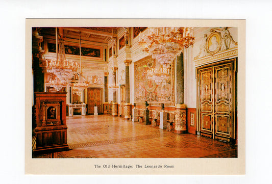 Ansichtskarte Leningrad / The Old Hermitage / Russland