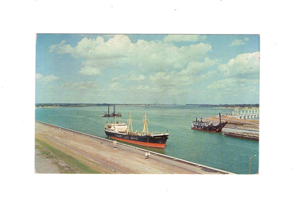 Ansichtskarte St. Lawrence Seaway and Power Project / Kanada