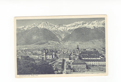 Ansichtskarte Innsbruck vom Berg Isel / Tirol / Österreich
